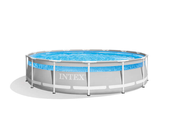INTEX Rundpool Clearview Prism Frame Pool 422 x 107 cm INTEX Rundpool Clearview Prism Frame Pool 422 x 107 cm